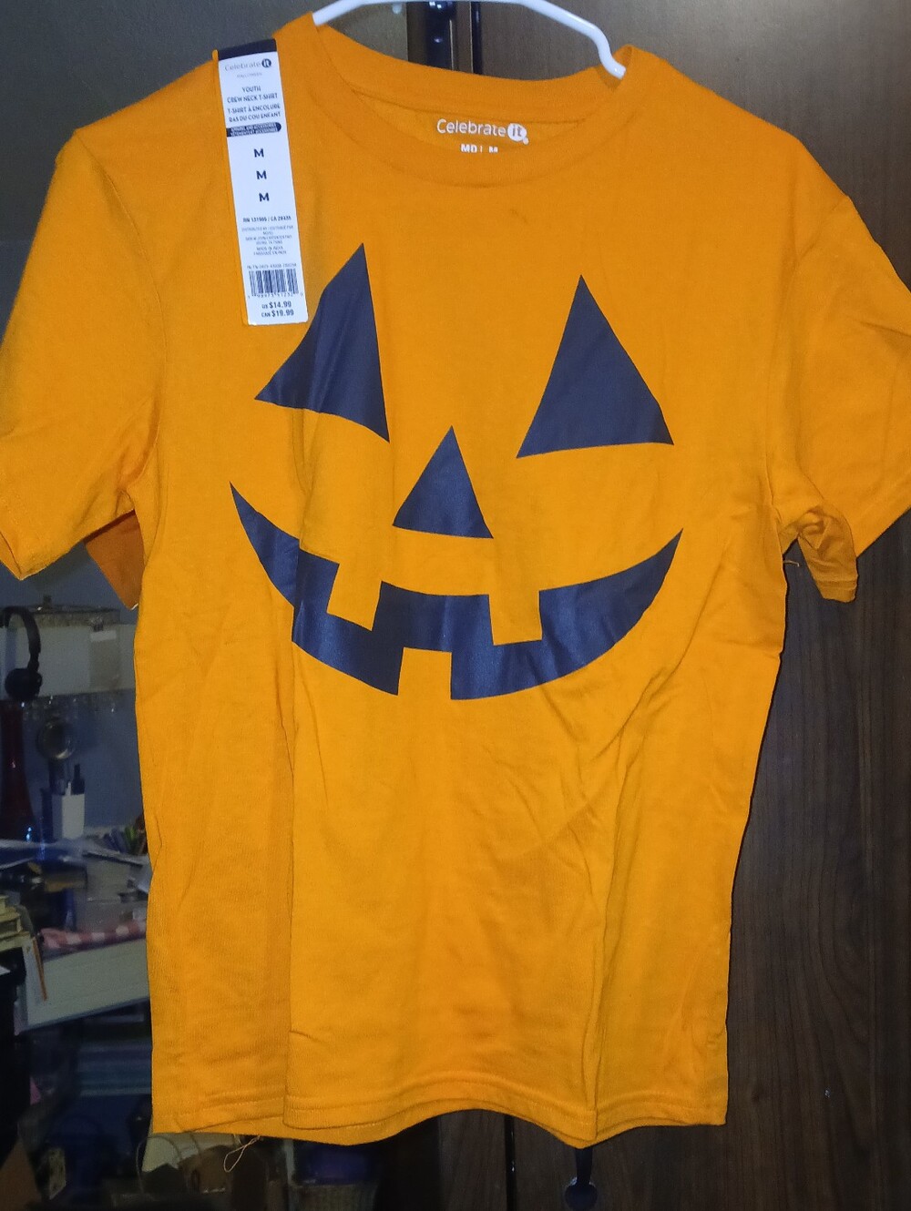 Halloween T-Shirt Youth Size Medium
